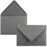 Lot de 75 enveloppes - gris graphite / gris foncé - format c5 - 22, 0 x 15, 4 cm - fermeture humide sans ... Lot de 75 enveloppes - gris graphite / gris foncé - format c5 - 22, 0 x 15, 4 cm - fermeture humide sans ...