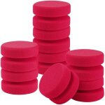 Lot de 8 eponges applicateur de peinture, applicateur de cire ronde, applicateur de brillance des pneus ...