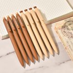 Lot de 8 stylos a encre gel effaables rotatifs, pointe fine de 0, 5 mm, encre lisse, schage rapide, ...