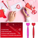 Lot de 8 stylos enfant cratifs - stylo bille 1. 0 avec motifs (c?ur, etoile, papillon, fleur) - idal ...