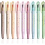 Lot de 9 surligneurs bibliques sans bavure - couleurs assorties - fournitures d'�tude biblique mignonnes ...