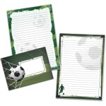 Lot de papier a lettre avec 2 blocs - notes et 25 enveloppes pour enfants cahier scolaire carnet de notes ...