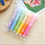 Lot de stylos surligneurs color�s pour chiens, 12 pi�ces, mignons, marqueurs de dessin, 6 couleurs, fourniture ...