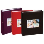 Lot de trois albums ? pochettes square pour 200 photos 11. 5x15 - violet vert noir Lot de trois albums ? pochettes square pour 200 photos 11. 5x15 - violet vert noir