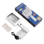 Loupes a chaud avec 18 led, loupe optique pliable portable 3x pour la lecture des enfants