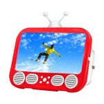 Loupe d'�cran r�tro transparent de 14 pouces, haute d�finition, support de t�l�phone portable anti - ...