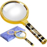 Loupe de lecture 10x, loupe de 60 mm pour une lecture haute d�finition et une loupe de lecture l�g�re ...