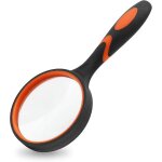Loupe de lecture portable 8x pour enfants et personnes ges, lentille en verre de qualit anti - rayures, ...