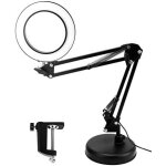 Loupe led avec pince et base, grossissement x10, 3 modes de couleur et 10 niveaux de luminosité réglables, ... Loupe led avec pince et base, grossissement x10, 3 modes de couleur et 10 niveaux de luminosité réglables, ...