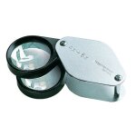 Loupe pliante eschenbach 1187 facteur de grossissement: 4 x, 6 x, 10 x taille de la lentille: (�) 27 ...
