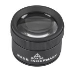 Loupe portative 30x, lentille optiqque k9, loupe monocle l�g�re pour l'�valuation des bijoux