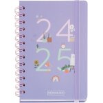Lugar agenda scolaire 24 - 25 septembre 2024 a aot 2025, dimensions 125, 5 x 178 mm, un jour par page, ...