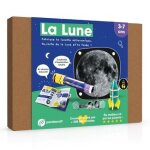 La lune - kit ludo - educatif 3 - 7 ans - fabrique ta lunette astronomique, ta carte lunaire et ta fuse ...