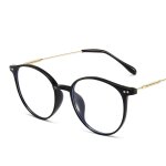 Lunettes anti - rayons bleus pour ordinateur, prvention de la lumire bleue, lunettes a monture ronde, ...