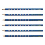 Lyra lot de 6 crayons graphite triangulaire groove slim avec grip zone pour gaucher et droitier hb Lyra lot de 6 crayons graphite triangulaire groove slim avec grip zone pour gaucher et droitier hb