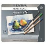 Lyra rembrandt aquarell - crayon de couleur - aquarelle - 4 mm - fin - pack de 12