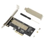 M. adaptateur de disque dur de bureau 2 nvme ssd vers pcie 3. 0 x1 x4 x8 x16, carte d'extension support ...