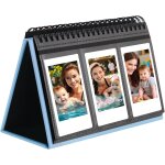 Maa - mini album photo de bureau 96 pochettes pour appareil photo instantan fujifilm instax mini 12 ...