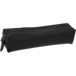 Maa - trousse en cuir addison etui plumier noir