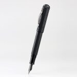 Machain - stylo plume en mtal hn ppara, piston classique, absorbant l'encre, plume n 6, motif de gravure ...