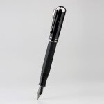 Machain - stylo plume en mtal hn ppara, piston classique, absorbant l'encre, plume n 6, motif de gravure ...