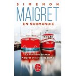 Maigret en normandie - le port des brumes - maigret et la vieille dame