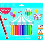 Maped color'peps crayons de couleur maxi pour enfants, premiers crayons de coloriage pour b�b� + 2 ans ...