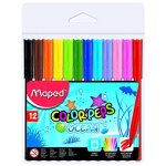 Maped color'peps ocean stylos avec pochette plastique - couleurs assorties - lot de 12