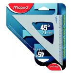 Maped equerre 45 21 cm aluminium architecture 3154141204210 architecte geometrie scolaire etude math ...