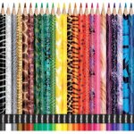 Maped etui de 24 crayons de couleur triangulaire color'peps animals