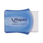 Maped gomme blanche caoutchouc sous etui protecteur architecte