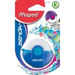 Maped - gomme zenoa, avec etui rotatif, coloris unique bleu, blister - e - commerce