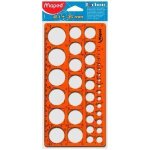 Maped trace - cercle, 1 - 35 mm, 39 cercles