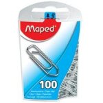 Maped trombones, en m�tal, 25 mm, contenu: 100 pieces
