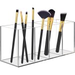 Maquillage brosse organisateur support avec 4 compartiments acrylique transparent porte - stylo organisateur ... Maquillage brosse organisateur support avec 4 compartiments acrylique transparent porte - stylo organisateur ...