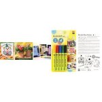 Marabu feutre acrylique  deco painter mat , blister de 5