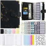 Marbre a6 ringbinder budget livre marbre grain carnet de notes en cuir pu livre a main feuilles l�ches ...