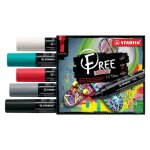 Marqueur acrylique free t800 set bold 5 pcs Marqueur acrylique free t800 set bold 5 pcs