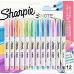 Marqueurs blister snote 12 unit�s couleurs assorties sharpie 2138233