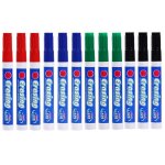 Marqueurs magiques effa�ables a sec, 12 pi�ces, pour peinture a l'eau, pour tableau blanc, ensemble de ...
