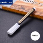 Marqueur de peinture permanente etanche, lot de 10 couleurs, pour pneus de voiture, cd, pierre, verre, ...