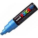 Marqueur peinture posca, pc - 8k, bleu m�tallique