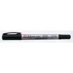 Marqueur permanent double pointe - noir - identi pen - sakura