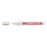 Marqueur permanent - edding - 750 paint - blanc - 2 - 4 mm - indlbile