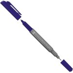 Marqueur permanent graphix bleu marine fonc�, avec double pointe de 1 a 2 mm et 0, 5 mm, couleurs brillantes, ...