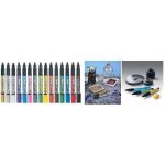 Marqueur permanent paint marker mmp20, orange