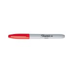 Marqueur permanent sharpie pointe ogive rouge