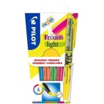 Marqueurs - pilot - frixion light - 6 couleurs - pratique - mixte