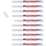 Marqueur pour pneus - edding - 8050 - 10 stylos - pointe ogive 2 - 4 mm - ind�l�bile et opaque