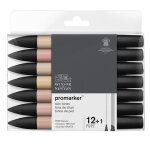 Marqueur promarker set tons peau 13 pcs